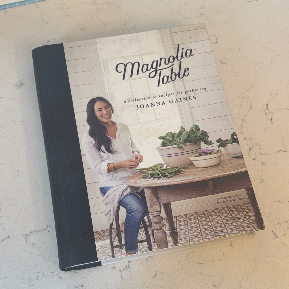 Magnolia Table Cookbook - Black and Cream